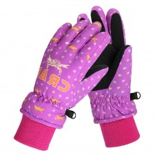 Fleece bike gloves